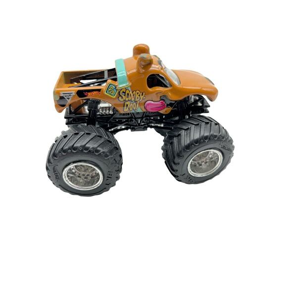 Lot of 4 Hot Wheels Monster Jam Trucks 1/64 Grave Digger Scooby-Doo El Toro etc. - Picture 8 of 10